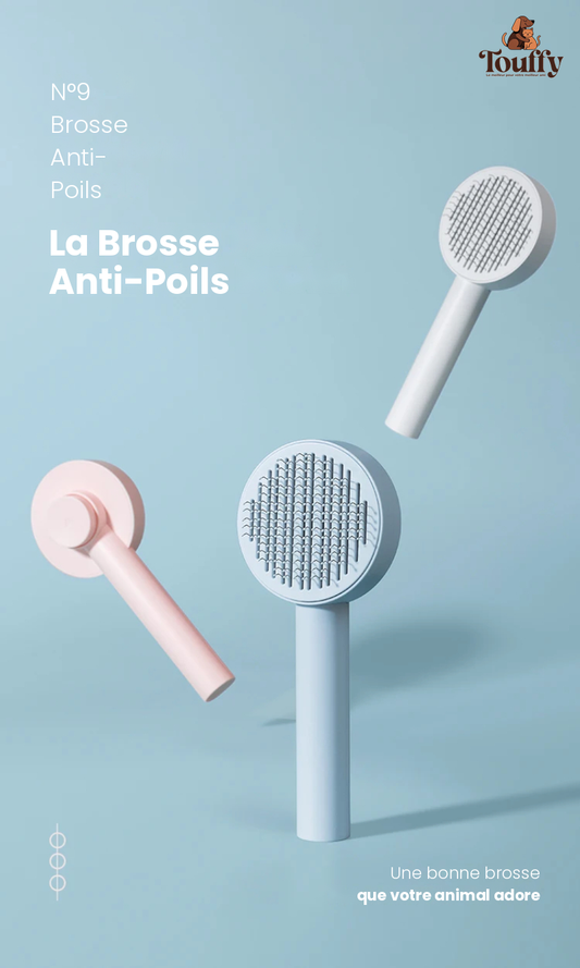 Brosse Auto-Nettoyante Touffy
