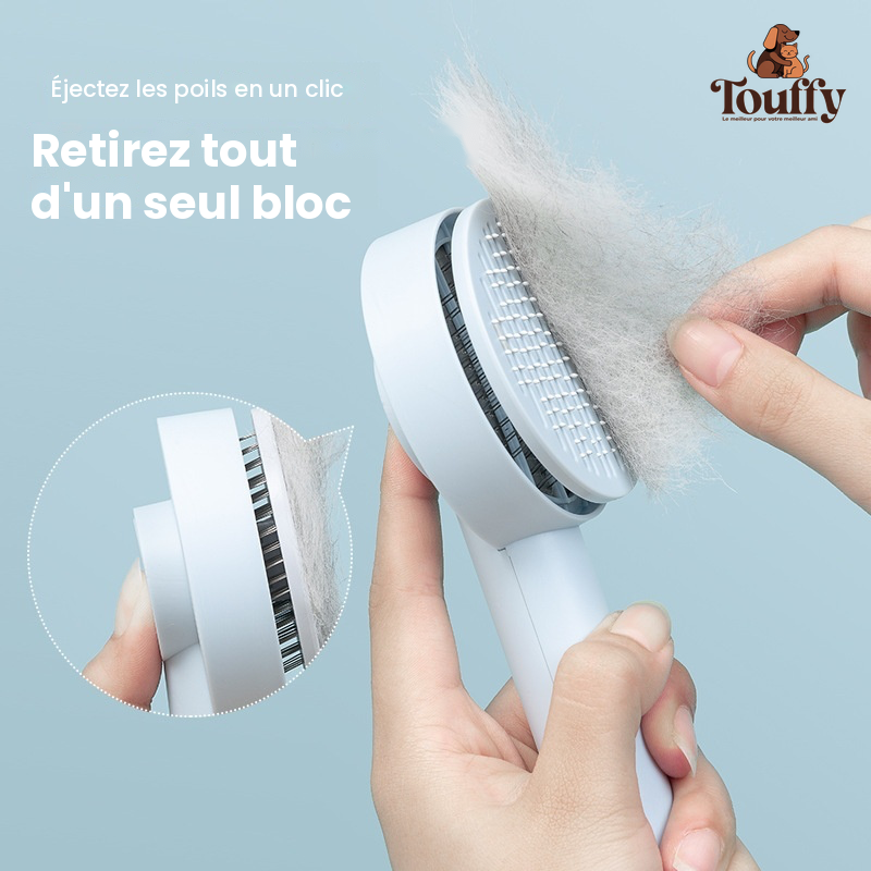 Brosse Auto-Nettoyante Touffy